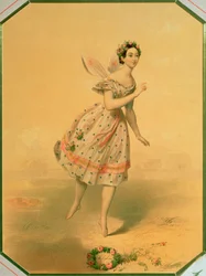 Mchezaji densi Maria Taglioni (1804-84) katika ballet 